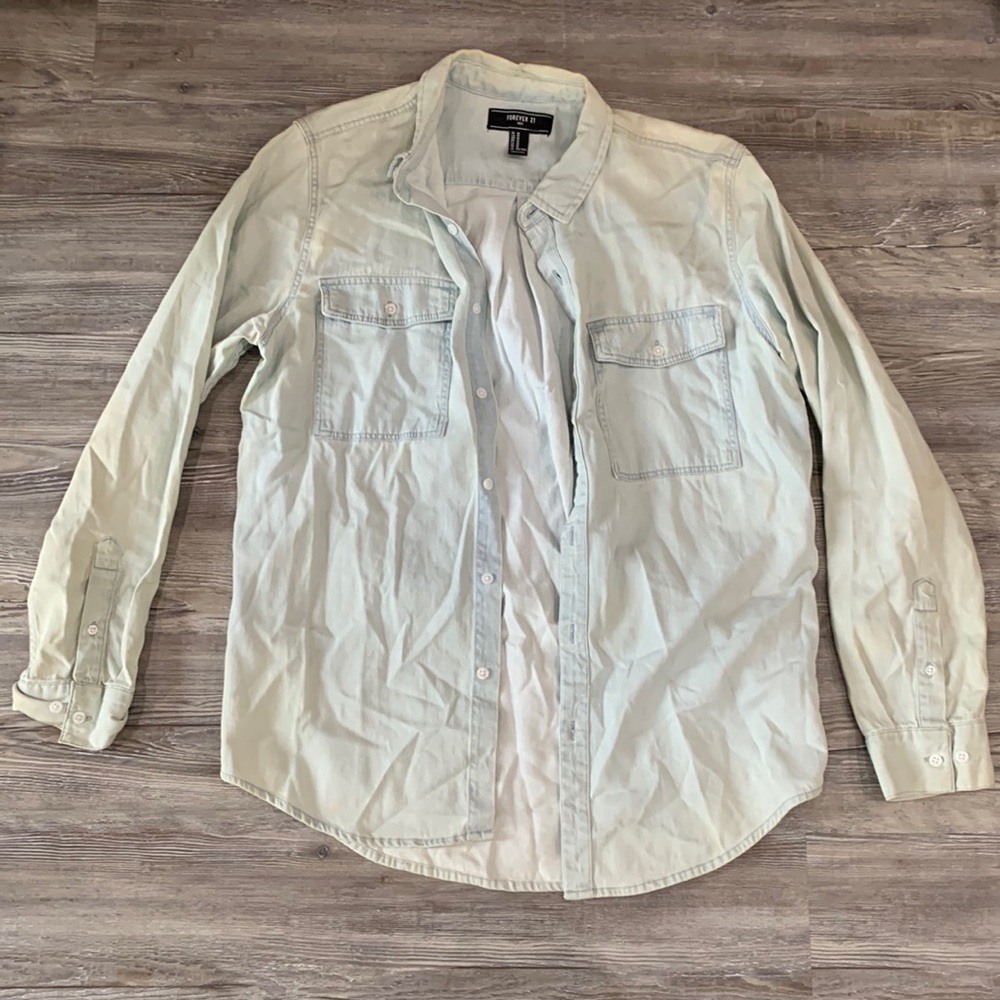 Forever 21 Jean shirt